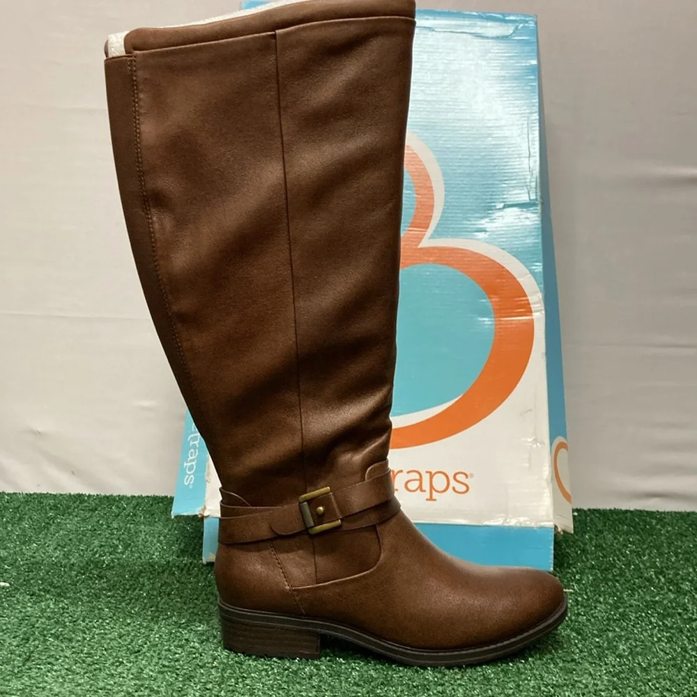 NWT BareTraps Brown Over the Knee Boots women’s size 6.5 (OKPM-07-113)